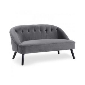 Canapé LINEA 2 places gris
