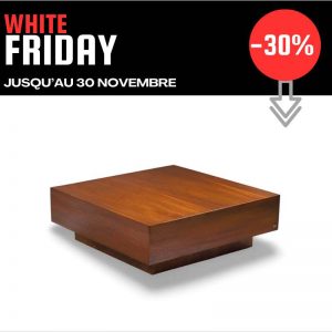 Table basse noyer ANDREA