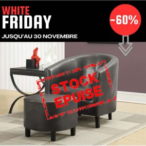 FUSION Canapé 1 place + Pouf