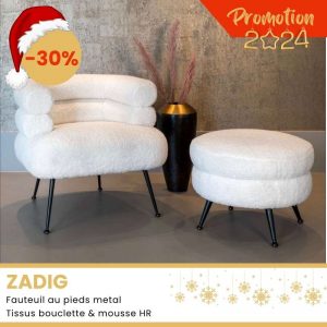 Fauteuil ZADIG